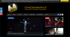 Desktop Screenshot of cineclandestino.it