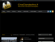Tablet Screenshot of cineclandestino.it